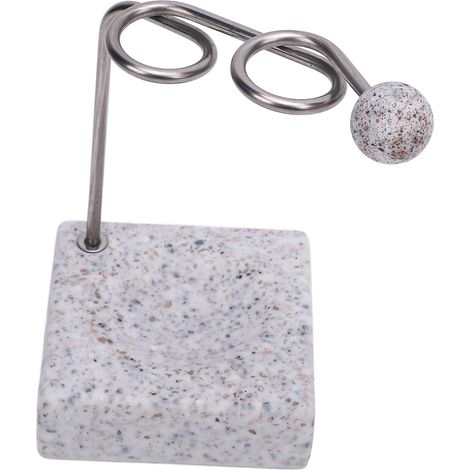 Soporte de pared para cepillos de dientes con base de resina y soporte de acero inoxidable, diseño minimalista y atractivo, para 2 cepillos de dientes, 14 cm, blanco/plata (1/5)