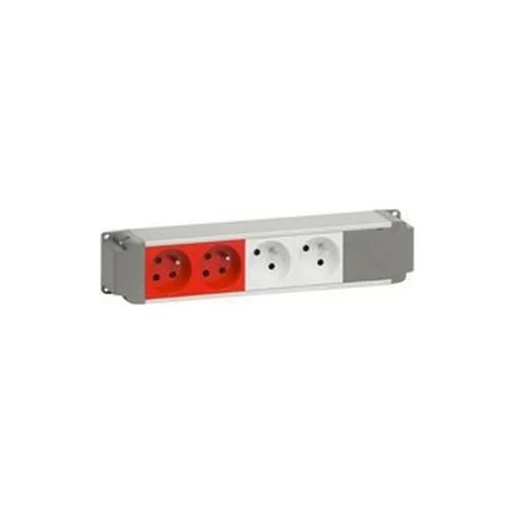 Legrand 053405 Bloc nourrice - 4x2P+T (2 à détrompage) - à c‚bler