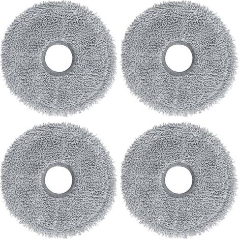 Cuscinetti di ricambio per mocio compatibili con gli aspirapolvere robot Dreame L10 Ultra / L10S Pro / L10S Ultra / L10S Pro Ultra Heat / L10 Prime / L20 Ultra / X40 Ultra / Xiaomi X10+ / X20+ (4 pezz (1/4)