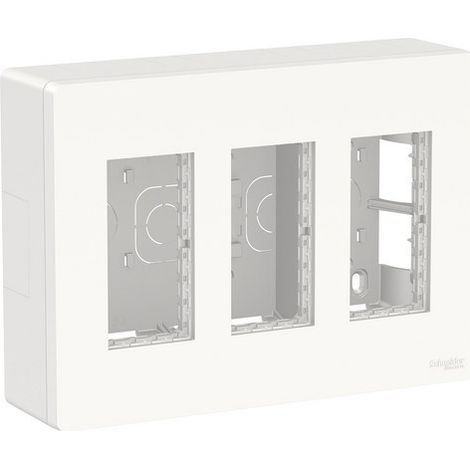 SCHNEIDER NU123418 Workstation 3 Säulen polare Oberfläche