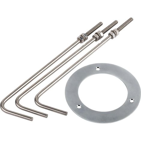 Kit de fixation M-POL extérieur acier inoxydable - SLV - 1006382