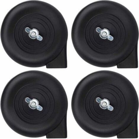 Set di 4 filtri silenziatori per compressore d'aria, filettatura da 20 mm, silenziatore di scarico per compressore d'aria -Crezuo