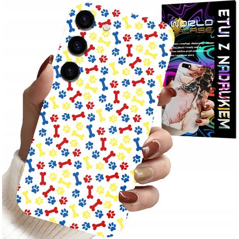 Funda para Samsung Galaxy S23 - Patas, huesos, dibujos animados de la Patrulla Canina + cristal (1/5)