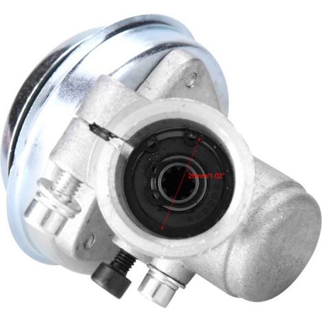 Tete D Engrenage - 26 mm - 9 Dents - Pour Debroussailleuse Et Tondeuse A Gazon - Aluminium Et Acier - 1 Piece (1/5)