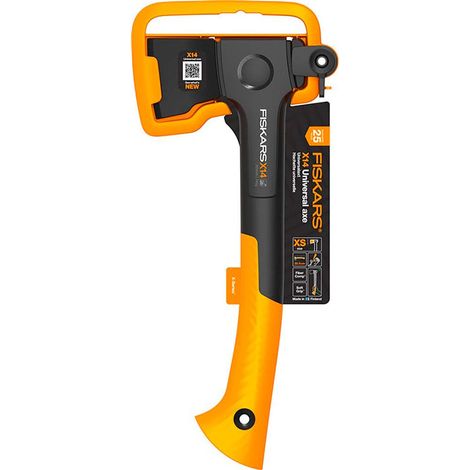 Hacha universal FISKARS X-series X14 con hoja XS - 1069102 (1/3)