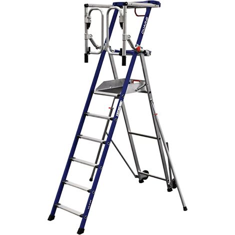 Scaletta PIRL/PIR 6 gradini - Altezza max di lavoro 3.45m - PIRLF6-U