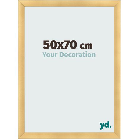 yd. - Cadre photo 50x70 - Or Mat - MDF - Pisa (1/5)