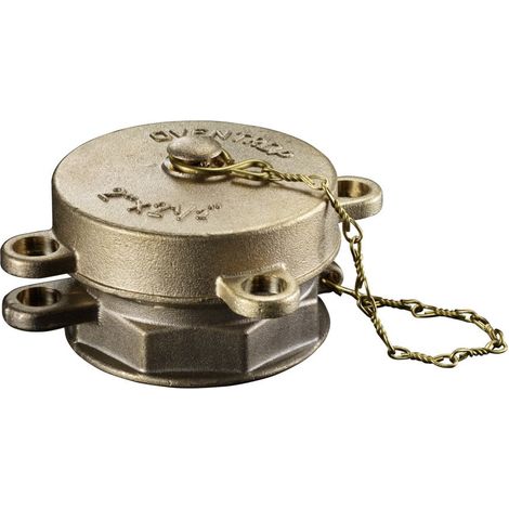 Oventrop Füllrohrverschluss 2" x 2 1/2", flachdichtend, abschließbar