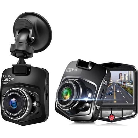 Auto-Dashcam, 2,2-Zoll-Full-HD-1080P-LCD-Bildschirm, mit Loop-Aufnahme
