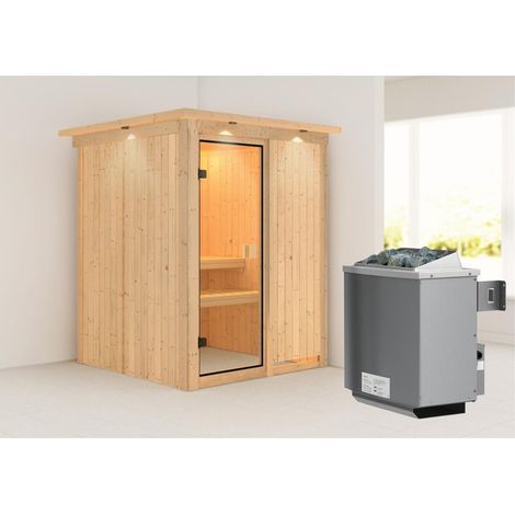 Norin Front,9KW integr. Strg bronzierte Ganzglastür
