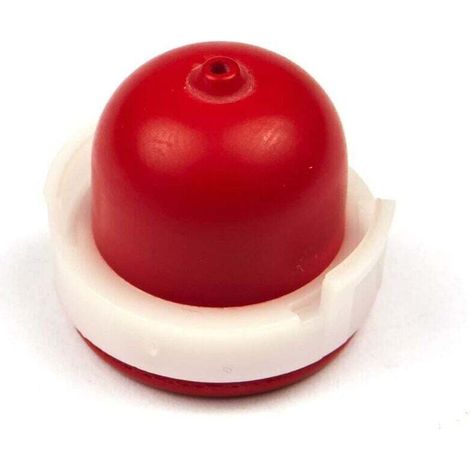 Pallina di avviamento per carburatori Briggs & Stratton. 694395. Motore Quantum, rosso.