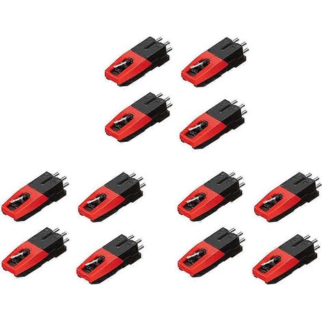 12 Pièces Platine Rechange Stylet Needles Platine pour LP Ion Phonograph Lecteur de Disque Special Stylet Aiguille (1/5)