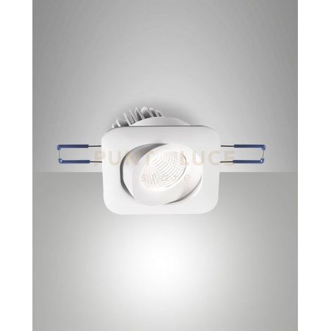SIGMA SYSTEM INCASSO QUADRATO ORIENTABILE A LED 7W 3000K 800LM IP40