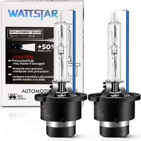 2er-Pack – Xenon HID D2S Autoscheinwerferlampen – 35W 10000K Blau – 12V – Gasentladungslampen