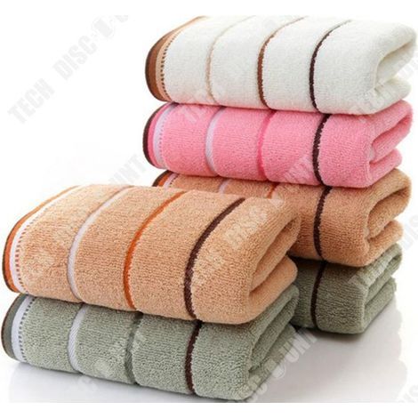 Lot de 6 - 34x74 cm - Coton - absorption (1/4)