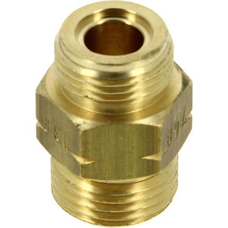 Mamelon gaz mâle 20x150 mâle bouteille butane propane (1/2)