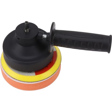 Kit de polissage pour voiture avec tampons en papier dépoli, tête de polissage pour perceuse électrique, pour cirer et sceller l'émail. (1/5)