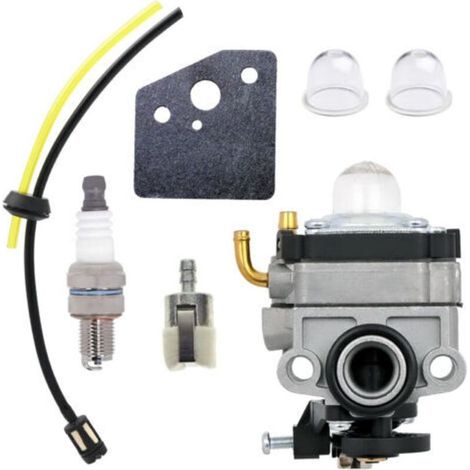 Kit de Carburateur Filtre à essence Tuyau kit pour BHX2500 BHX2500V EBH252U EBH253U ER2650LX avec Bougie d'allumage avec tuyau d'huile, boule de démarrage, bougie d'allumage (1/4)