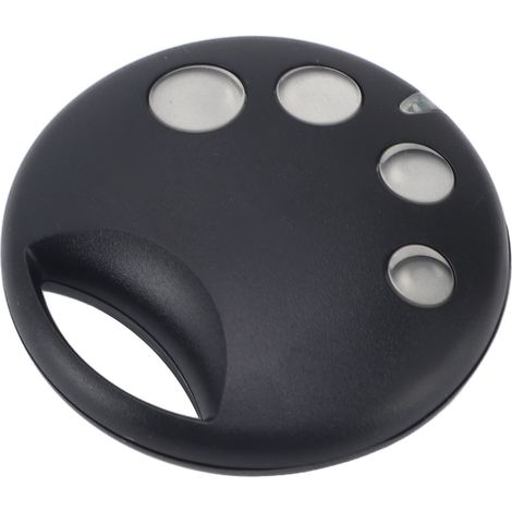 Télécommande de porte de garage 433,92 MHz, transmission sans fil 50 m, compatible avec les portes de garage à enroulement et alarmes, 4 touches (1/5)