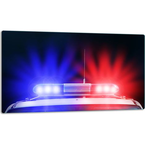Tagliere in vetro 52x30 polizia (1/5)