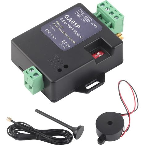 GA01P GSM Mini Télécommande Intelligente Alarme de Panne d'électricité Plastique ABS SMS Alarme Sécurité pour Maison Hôtel Bureau Magasin (1/5)