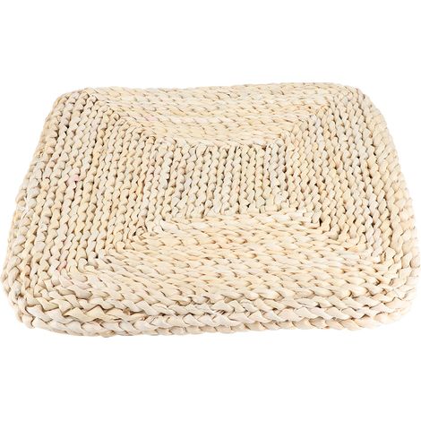 Coussin de chaise carré épais, pouf, coussin de siège tatami pour balcon ou baie vitrée (1/5)