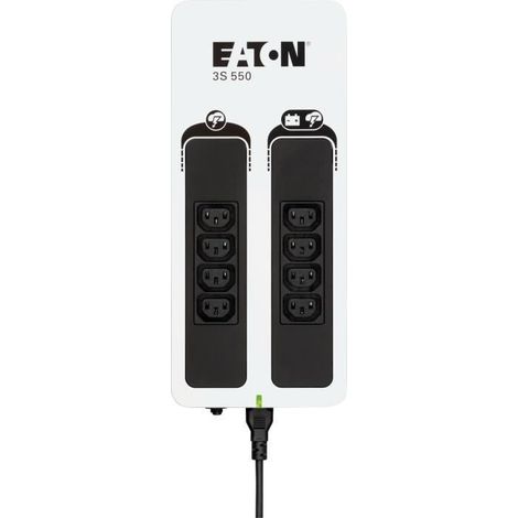 Eaton 3S550I Unterbrechungsfreie Stromversorgung (USV) Standby (Offline) 0,55 kVA 330 W 8 AC-Ausgänge (1/5)
