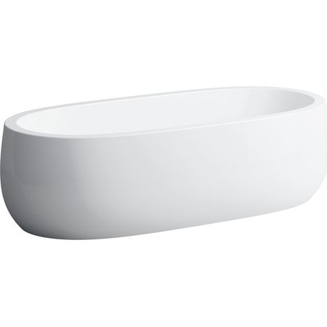 LAUFEN Il Bagno Alessi One Baignoire, système balnéo, sur pied (1/4)