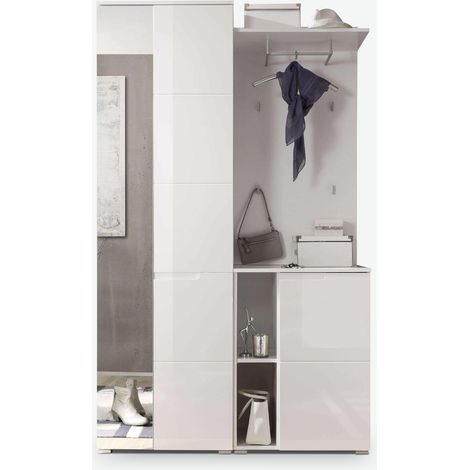 Spilla Bianco - Legno laminato (1/4)