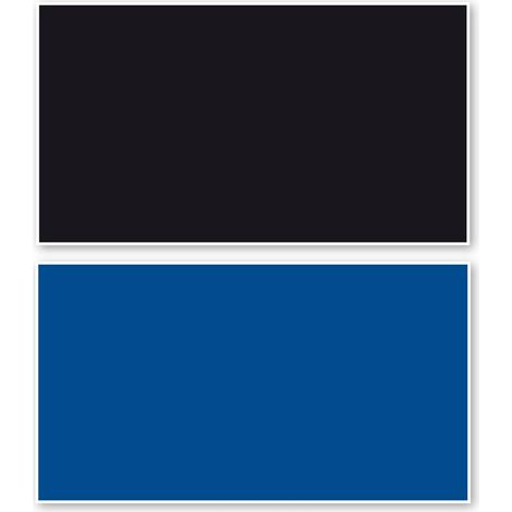 Doppelhintergrund Schwarz/Blau Amtra Blister 60x150 cm