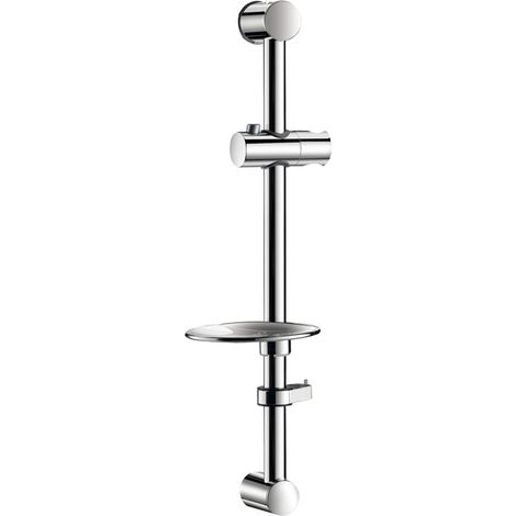 Delabie Robinet de douche D25mm chromé, coupable, tablette à savon AM 540mm