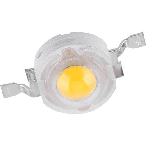Lot de 50 LED SMD 1W pour projecteur/spot, économie d'énergie, blanc chaud (1/5)