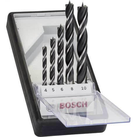 Holz-Spiralbohrer-Set 5teilig Bosch Accessories 2607010527 Zylinderschaft 1 Set