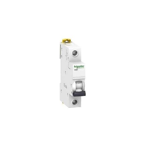 Interruptor automático SCHNEIDER 20A 1P gama residencial, ideal para uso doméstico.