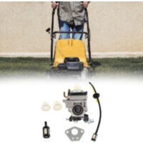 Vergaser-Stihl FS87 FS90 FS100 FS110 FS130 HL95 HL100 HT100 HT101 KM90 KM100 KM110 SP90 Kettensägen-Set, avec Luftfilter et Kraftstoffleitung.