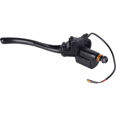 Motorrad-Vorderradbrems- und Kupplungs-Hauptzylinder, kompatibel mit 10-mm-Lenkern, Bremspumpe (1/5)