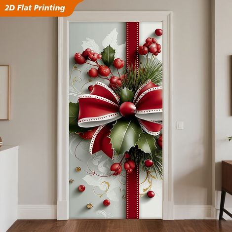 Bannière de porte/Fond de scène 90x180cm Polyester Élastique Imprimé Fête (1/2)