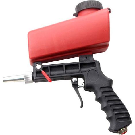 Pistolets de sablage pneumatiques industriels, petits pistolets de sablage portatifs, accessoires pour outils électriques, pistolets de sablage pneumatiques portables, mini pistolets de sablage pneuma (1/5)