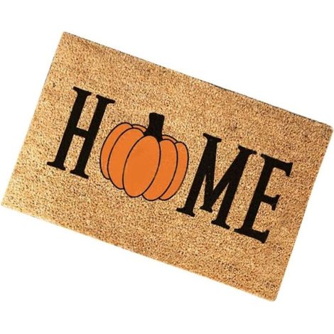 1 PC Citrouille Tapis Halloween Citrouille Tapis Citrouille Cuisine Tapis Citrouille Porte D'Entrée Extérieur Tapis De Sol pour La Maison Tapis D'Intérieur Tapis (1/5)