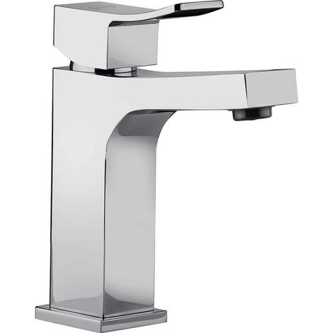 Miscelatore lavabo Jacuzzi rubinetteria Tank ottone cromato per piletta clic clac 0TN00086JA00 (1/6)