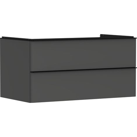 hansgrohe Xelu Q Meuble sous-lavabo, 980x550, 2 tiroirs, pour (1/2)