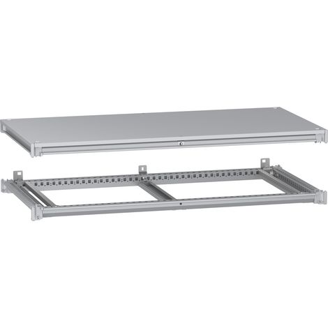 Telaio inferiore e superiore, PanelSeT SFN, per armadio elettrico L1200 P600mm, tetto incluso - NSYSFNC126