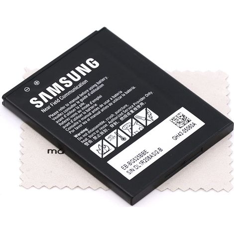 Batterie pour d'origine EB-BG525ABY pour Samsung Galaxy Xcover 5 (G525F) avec Chiffon de Nettoyage d'écran mungoo multicolore