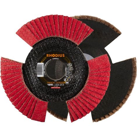 Disco flap Rhodius vision speed 115 mm grano 40 (1/4)