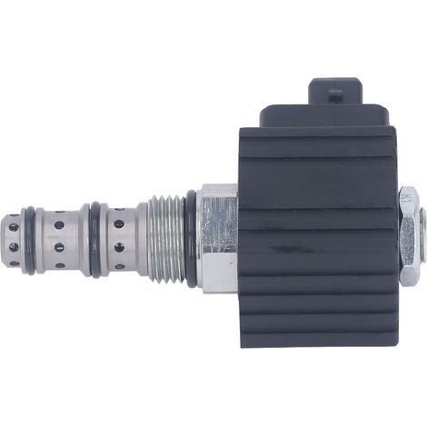 Électrovanne AGP019‑02‑01 12 V 2 broches en acier allié, de remplacement pour tracteur Massey Ferguson (1/5)