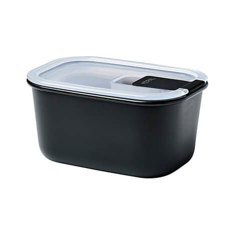 Tarro de almacenaje Mepal Easyclip Negro 450ml