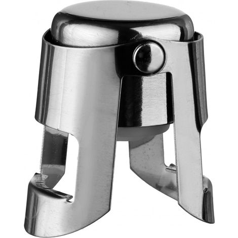 Bouchon Champagne Inox Maintien Pression Et Saveur - Secret Of Gourmet (1/3)