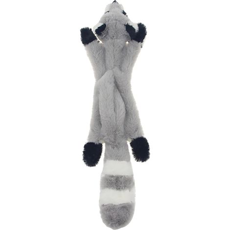 Jouet Chien Squeaker - Sans Rembourrage - En Tissu Épais avec Papier Froissé et Double Sifflet - Pour Chiens Petits à Moyens et Chiots - Lot de 3 Animaux (1/4)