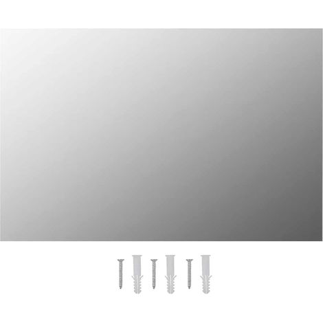 vidaXL Specchio da Parete Rettangolare 60x40cm in Vetro (1/5)