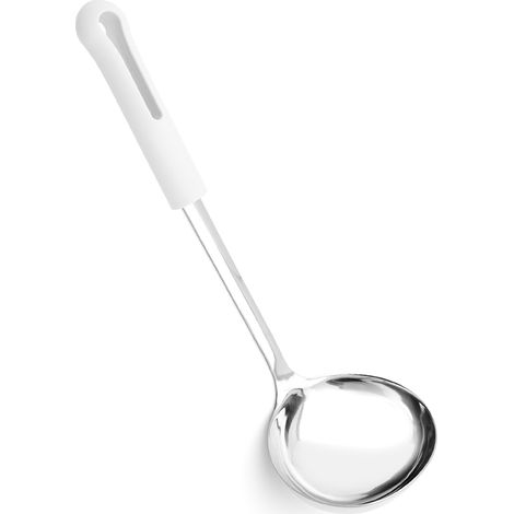 FACKELMANN cazo sopa silicona inoxidable colpi , Cazo sopa silicona inoxidable colpi Marca Kormax Mango inoxidable y cazo de silicona.